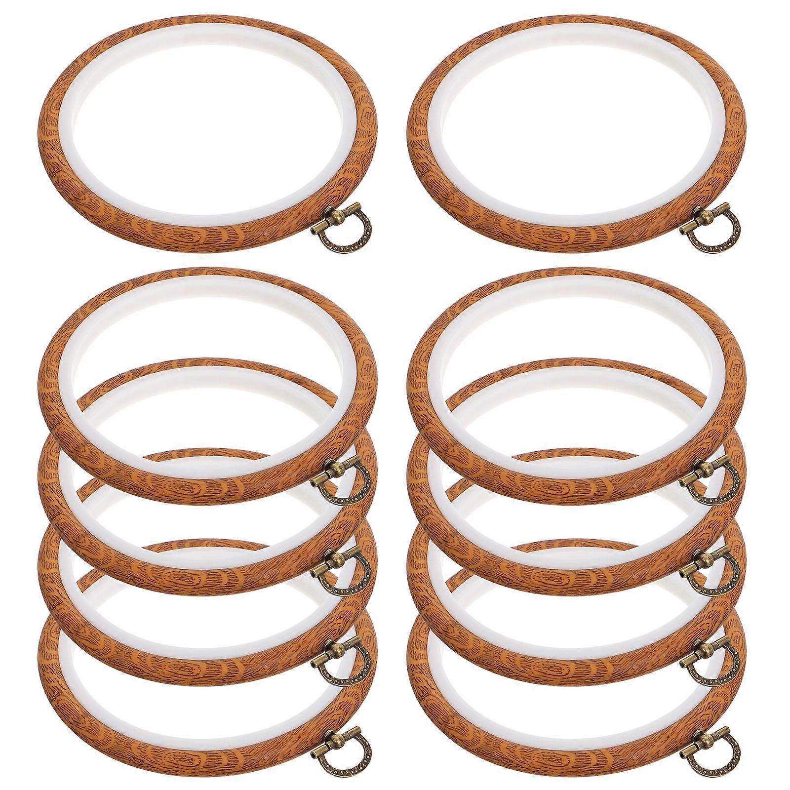 Cross Stitch Hoops Embroidery Frames for Needlework Craft 20Pcs