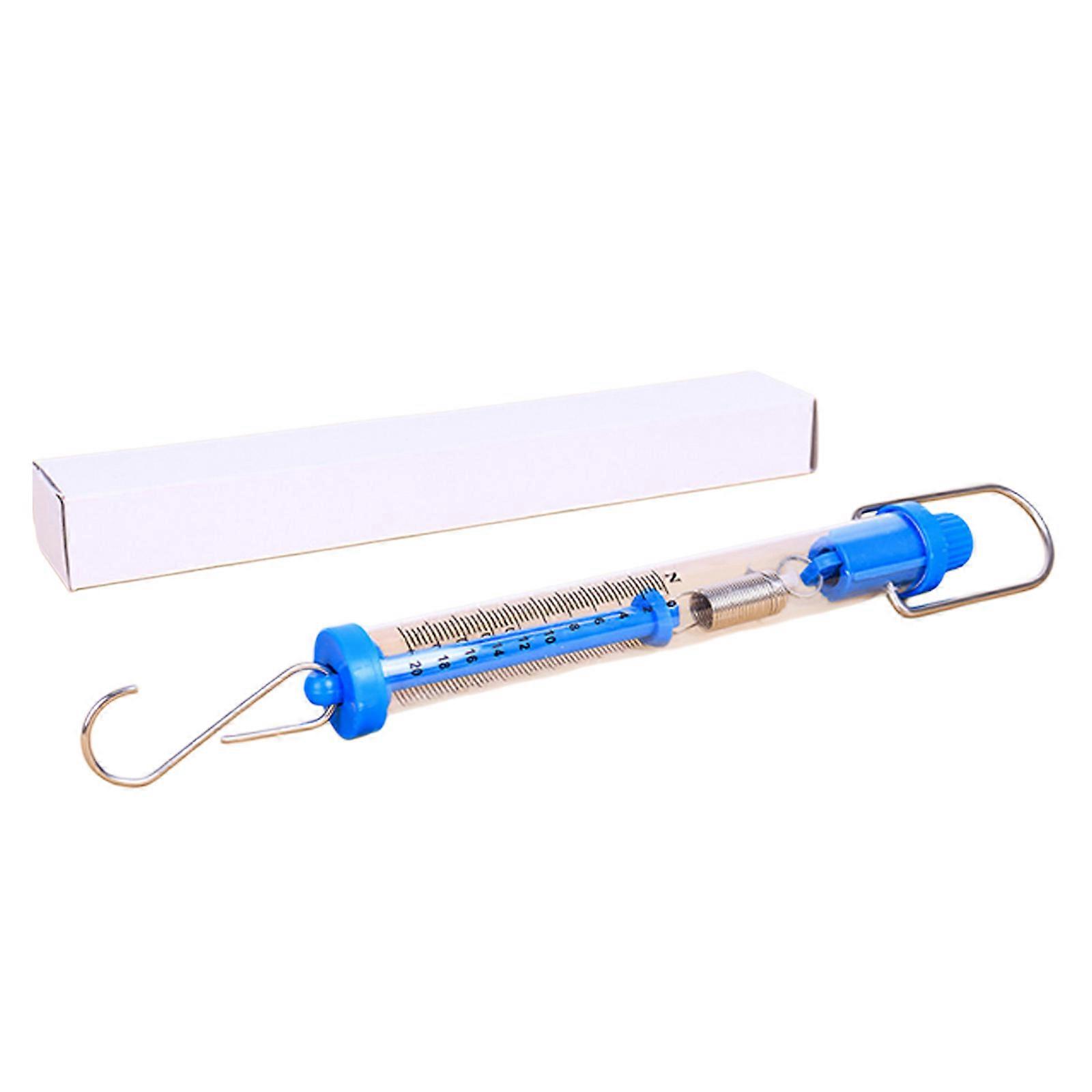 Professional Laboratory Dynamometer 1N 2.5N 5N 10N 20N 30N With Suspension Hook For Schools Scientific Physics Teaching Multicolor