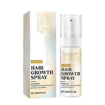 1-3x Hair Growth Spray, With Rosemary Oil and Biotin, Non-Greasy, Hair Thickening Spray Helps Prevent Hair Thinning & Hair Loss, for Scalp, 60ml HY3