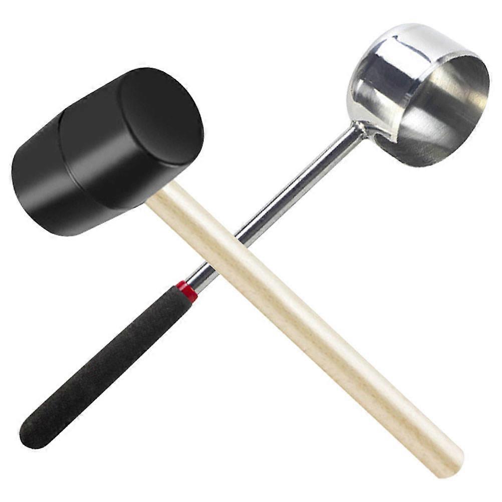 Coconut-Shell Openers Stainless Steel Kitchen Tool Set for Coconuts 2Pcs