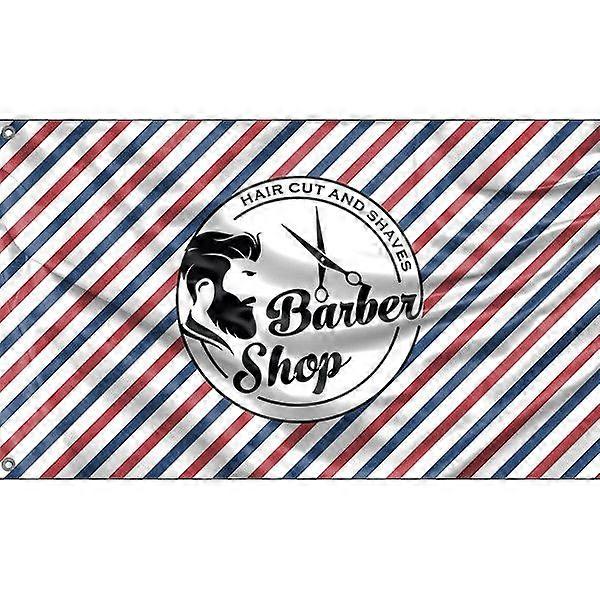 Barberare med logotypflagga A3801