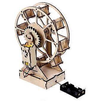 Quebra-cabeça 3D de madeira, brinquedo educativo para crianças, kit faça você mesmo