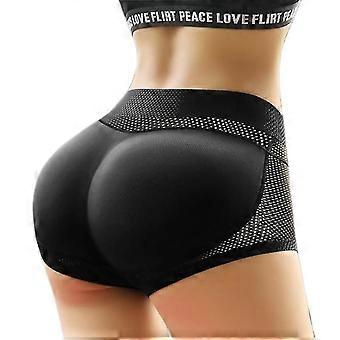 Damen Gepolsterte Push-Up-Höschen Butt Lifter Shaper Fake Ass Gesäß Hüftpolster Unsichtbare Kontrollhöschen Slips Unterwäsche Dessous