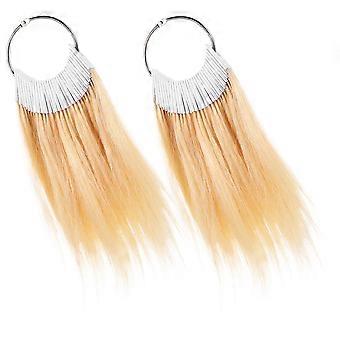 Hair Color Sample Human Hair Color Testing Samples 10Sets for Salon Use