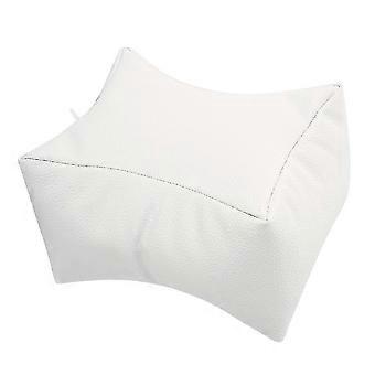 Nail Art Hand & Foot Pillow, 20x16.5x13.5cm PU Soft Arm Rest for Salon Manicure Pedicure, White