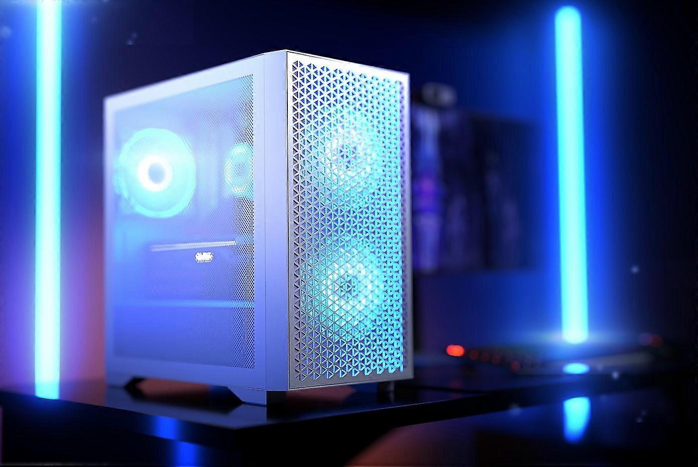 Logic Dart Pro Argb Mini Usb-c Pc Behuizing Wit