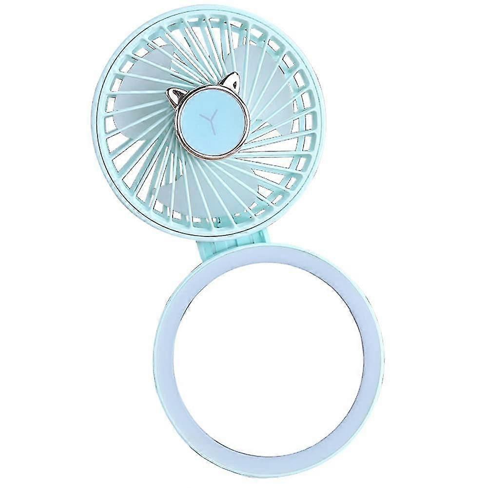 Mini Portable Rechargeable Usb Fan (green)