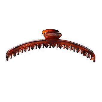 Arc Shape Hair Claw Non-slip Crossing Teeth Solid Color Decorative Tight Frosted Large Shark Hair Clamp Styling Tool KAESI