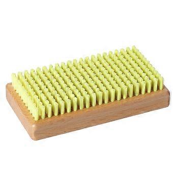 Raschietto per cera da sci e snowboard con manico in legno, spazzola portatile per snowboard, strumento per lucidare lo snowboard, spazzola per la pulizia domestica, compatibile con interni ed esterni.