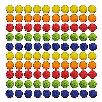 Verdant Touch Soft Ball Universal EVA Soft Round Refilled Balls for Rival Toy Gun, 100PCS