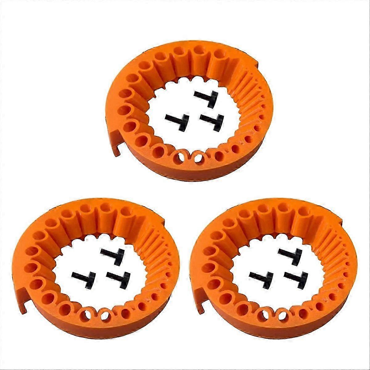 Drill Bit Sharpener 3 Pack, Angle Grinder Attachment for Grinding 2-13 mm Drill Bits