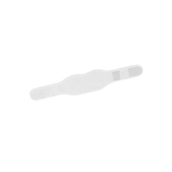 Pacchetto da collo in olio di ricino Copertura avvolgente Facile da indossare Design regolabile Anti perdite d'olio Bianco