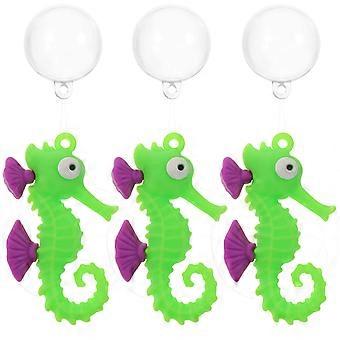 Aquarium Floating Marine Animal Decor Fish Tank Decorations 12Pcs Set