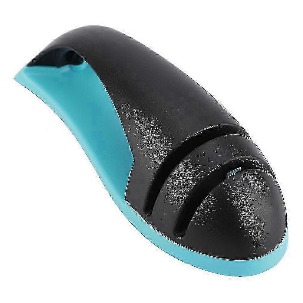 Durable 2-Stage Fast Knife Sharpener Sharpening Honing Kitchen Tool Household