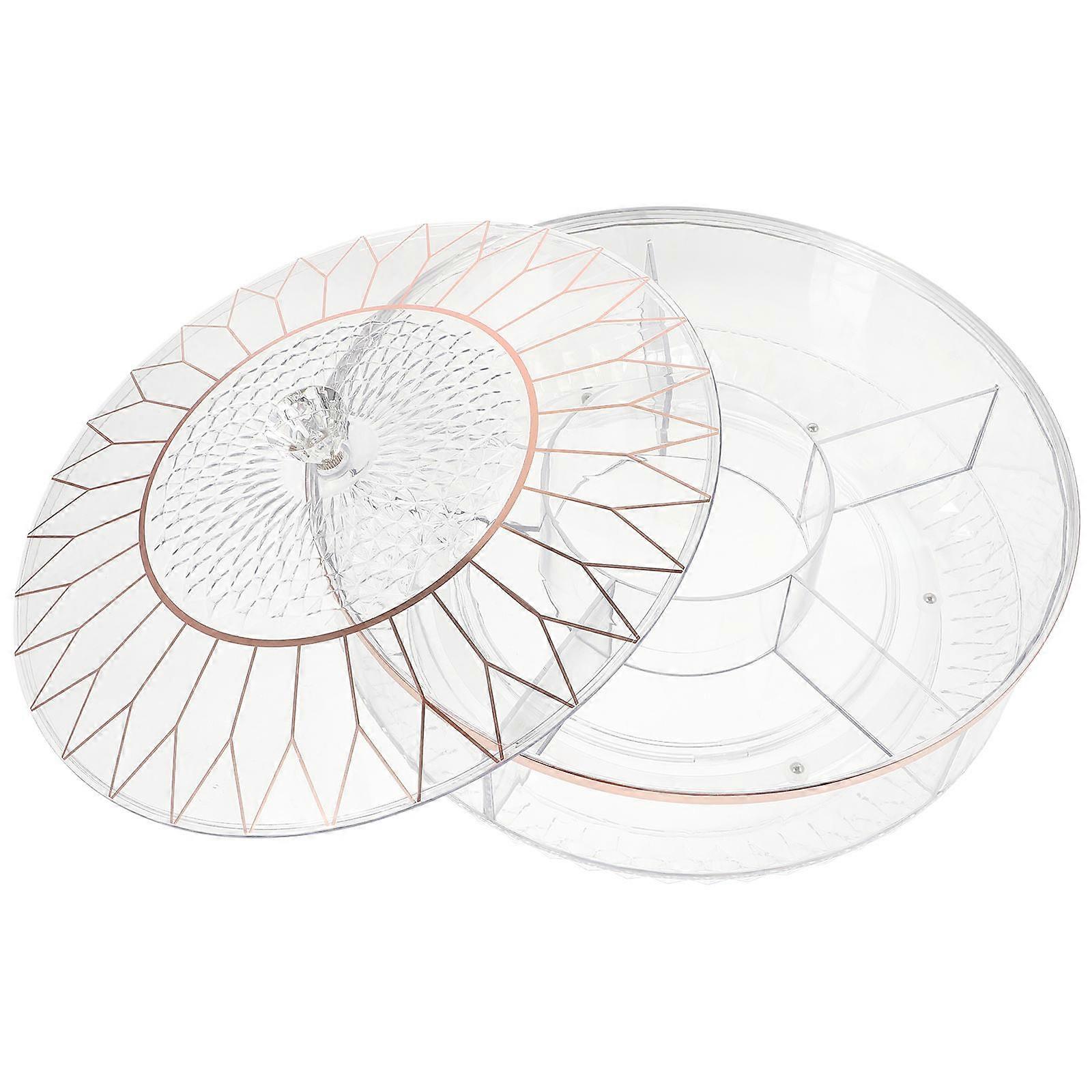 Pet Fruit Tray Divided Serving Dish for Home Use