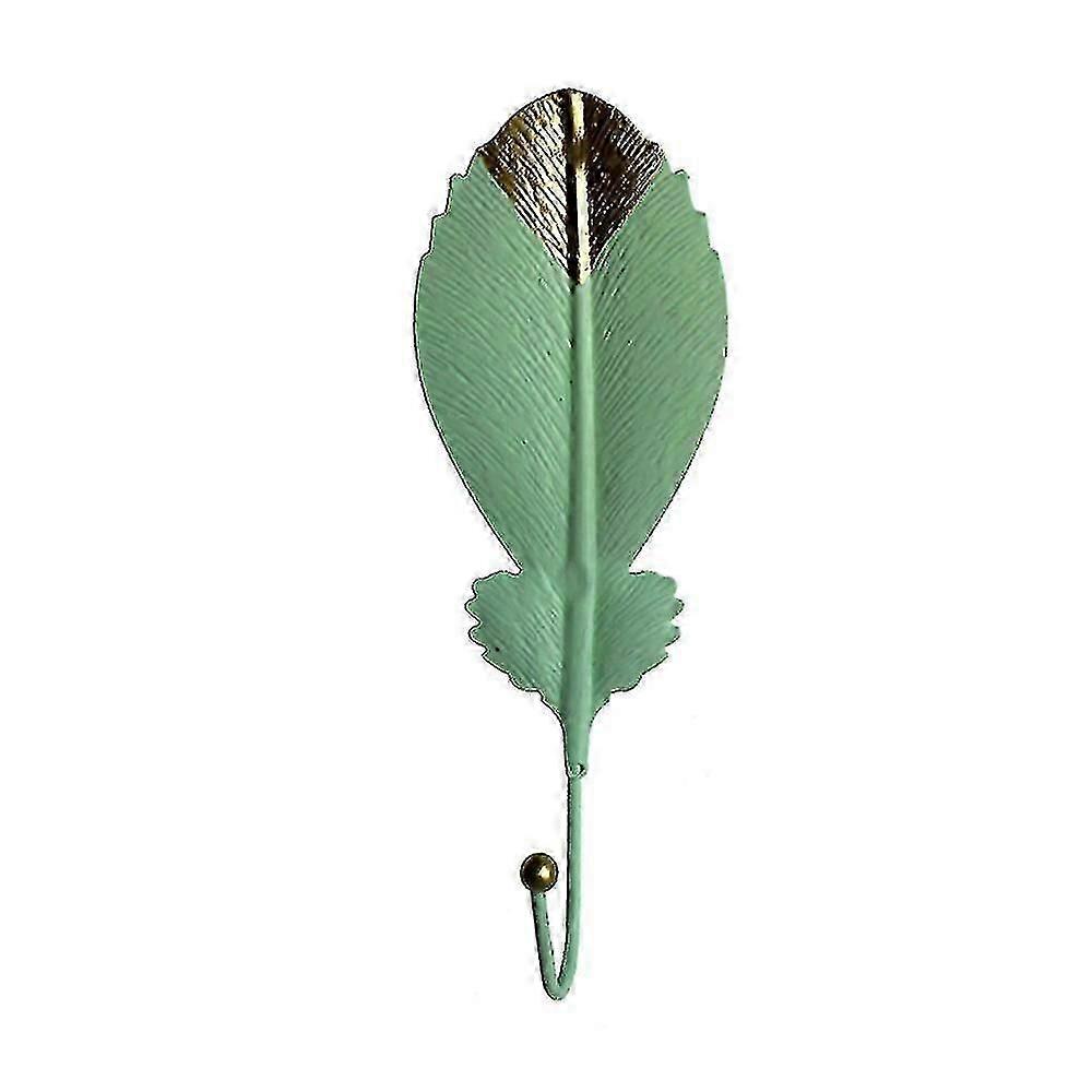 Leaf Shape Hook Door Wall Wardrobe Clothes Key Hanger Creative Decor
