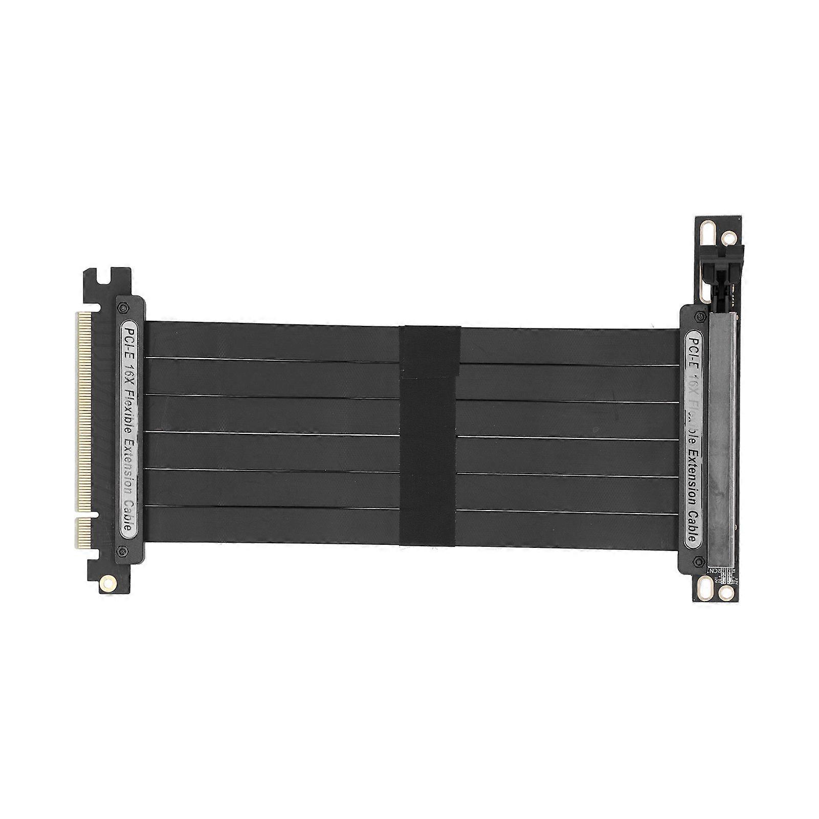 Extension Cable PCIE 16X Riser Expander for Graphics Card Vertical Installation wth LED