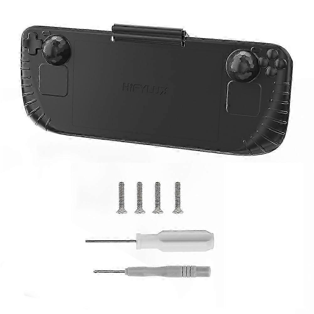 Hifylux compatible with Steam Deck Console Protector Cover Visor Multifunctional Portable Desktop Stand Base Accessory
