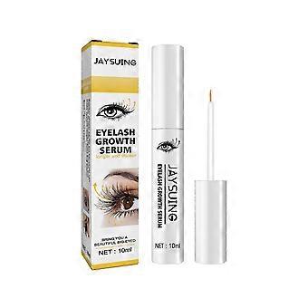 Jaysuing Eyelashe Essence Negro Rizado Largo Grueso Suave Natural Hermoso Hidratante Rizado Pestañas Eyelashe Essence -
