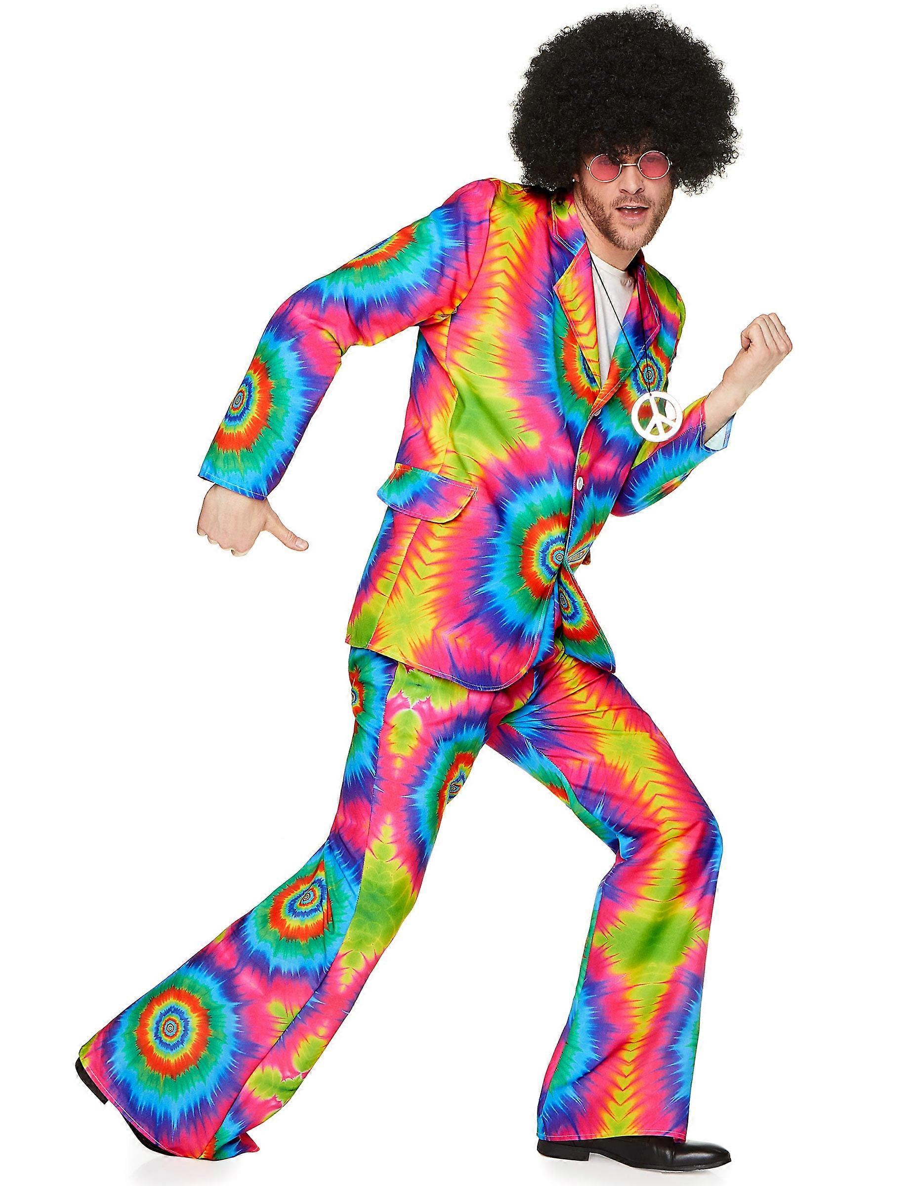 Men's psychedelic hippie costume