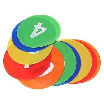 Number Soccer Markers Durable Sports Spot Signs for Training 1Set