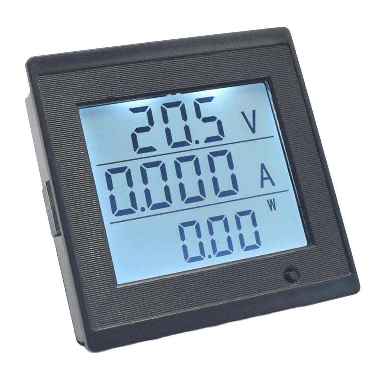 Compact Voltage Meter With Alarm Backlight