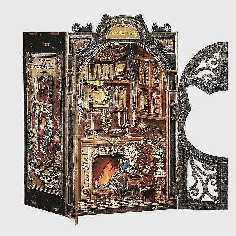 Wooden Book Nook Assembly Kit