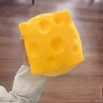 Creative fluid cube cheese squeeze toy 5cm 7cm 11cm simulation slow rebound stress relief toy Hx2