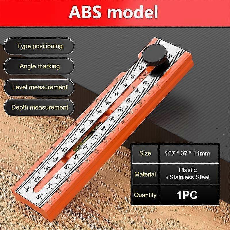 Aluminum ABS Multi Angle Measuring Tool