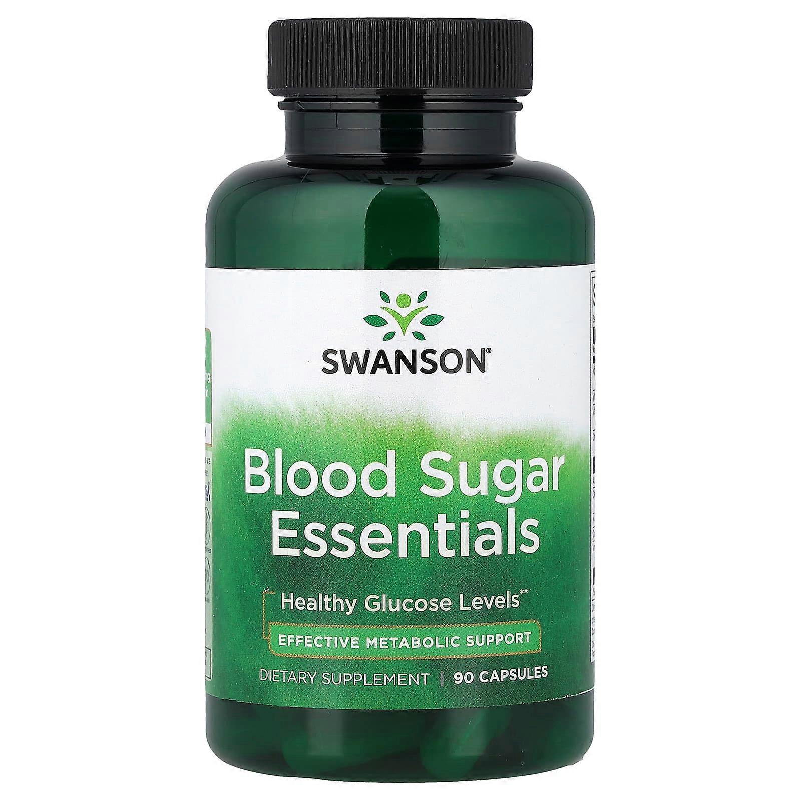 Swanson, Blood Sugar Essentials, 90 Capsules