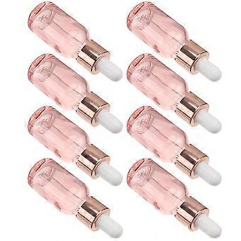Pink Essential Oil Bottles Glass Dropper Bottles for Storage 40Pcs
