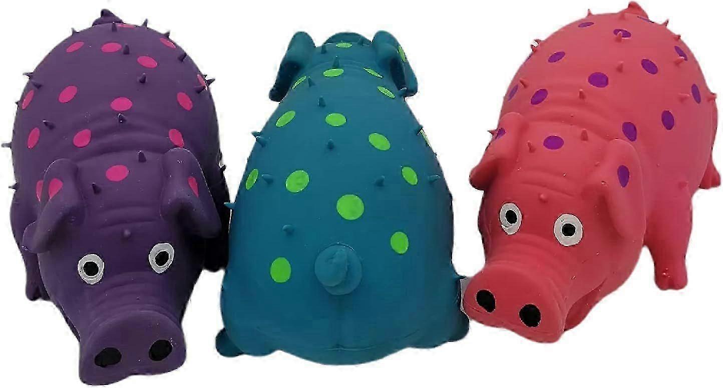 Hoiasem 3-pack prickig grishundleksak