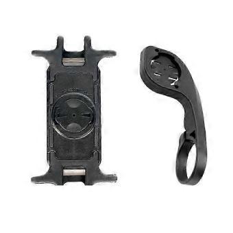 kompatibel med Sram Garmin sykkeltelefonholder sykkelmobilholderfeste sykkeltelefon mobil silikonholder motorsykkel støtsikker - god