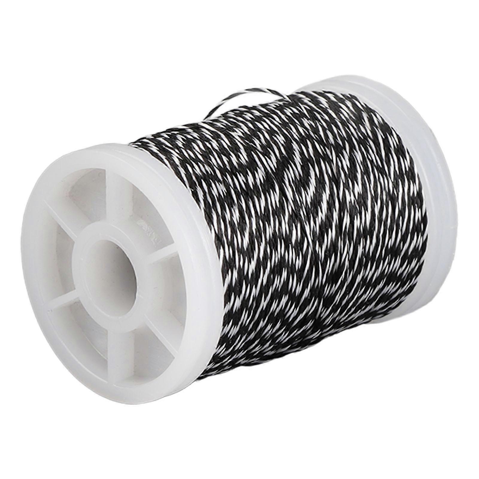 Bowstring Serving Thread Durable Polyethylene Bowstring for Recurved Bow Composite Bow White and Black