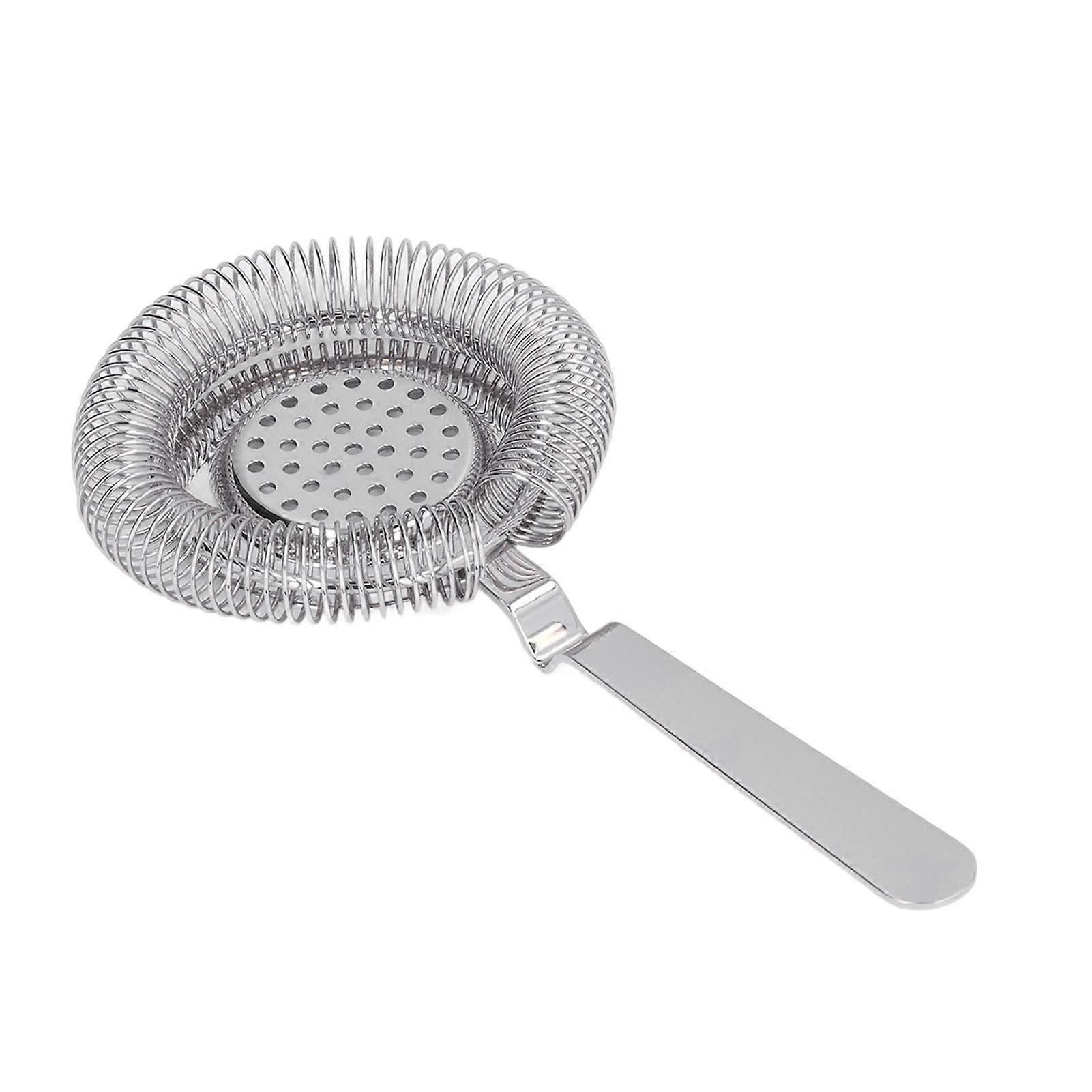 Fine-Filter Stainless Steel Cocktail Strainer