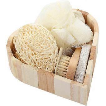 Body Scrubber Kit - 1 Set of Shower & Body Cleaning Tools, Foot Cleaning Stone Products