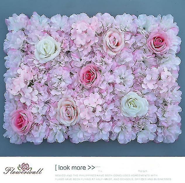 Simulation Flowers Background Board Wedding Room Decoration