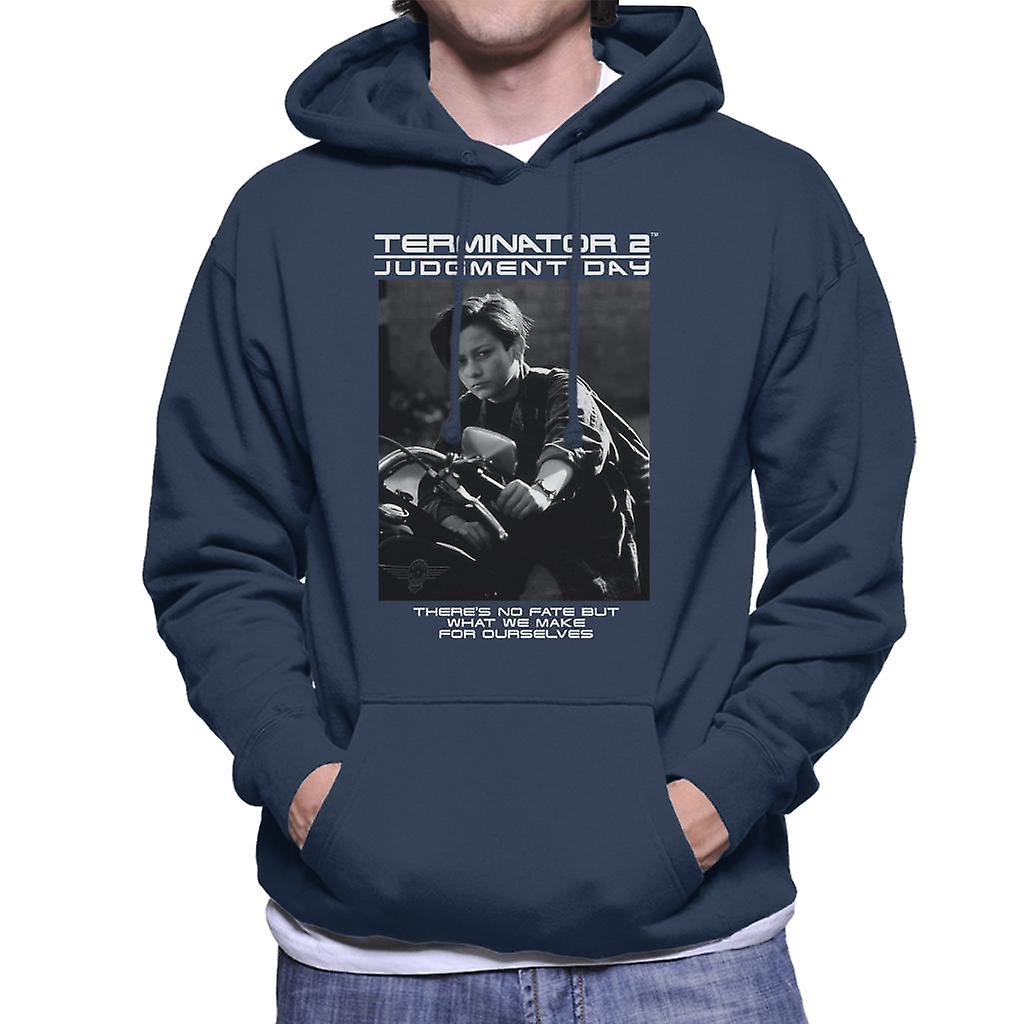 Terminator 2 Judgement Day There's No Fate Men's Hooded Sweatshirt