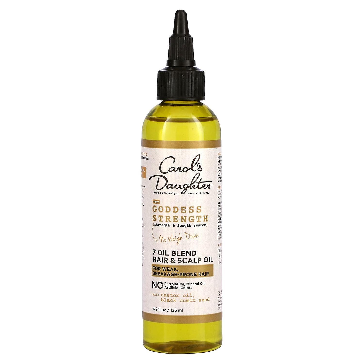 Carol's Daughter, Goddess Strength, Strength & Length System, 7 Oil Blend Hair & Scalp Oil, 4.2 fl o