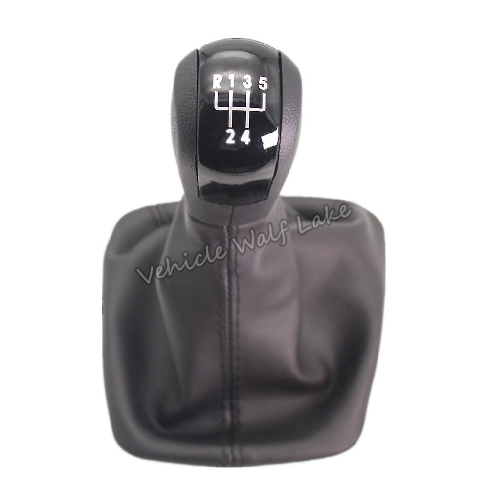 For Skoda Octavia A5 Mk2 1z5 Sedan & Combi 2004 2005 2006 2007 2008 Car 5/6 Speed Gear Stick Shift Knob With Leather Boot-5 Speed