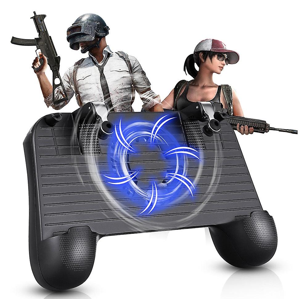 Pubg Mobile Game Controller Gamepad Joystick für Telefon Trigger Aim Button L1r1 Shooter für Iphone Android Game Pad mit Lüfter