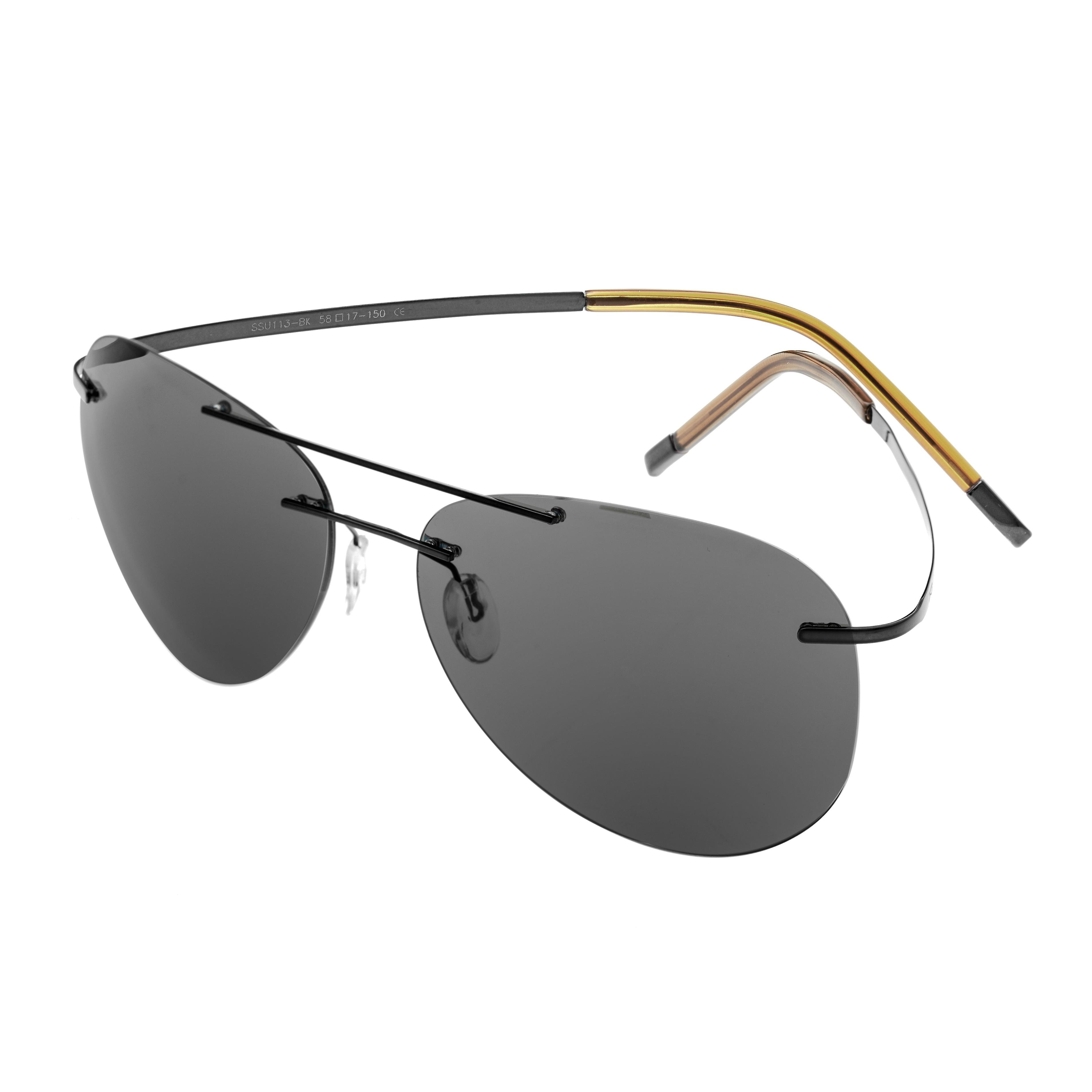 Simplify Sullivan Polarized Sunglasses - Black/Black