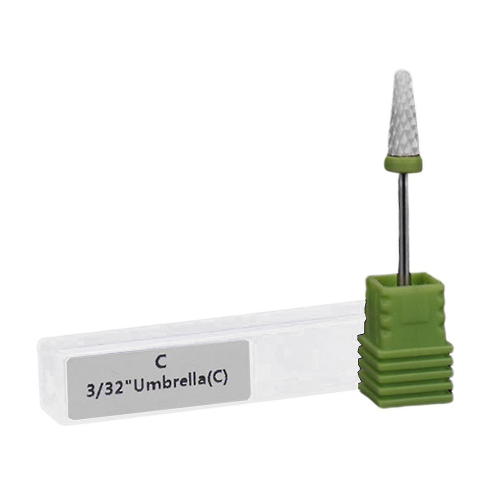 Ceramic Nail Drill Bit Grinding Head Files for Electric Nail Machine C
