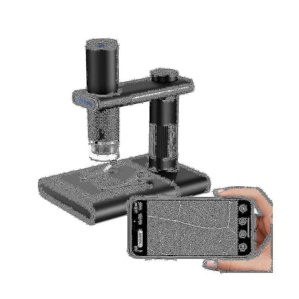 Wifi Camera Microscope For Phone, 50-1000x Portable Handheld Usb Digital Microscope With Adjustable