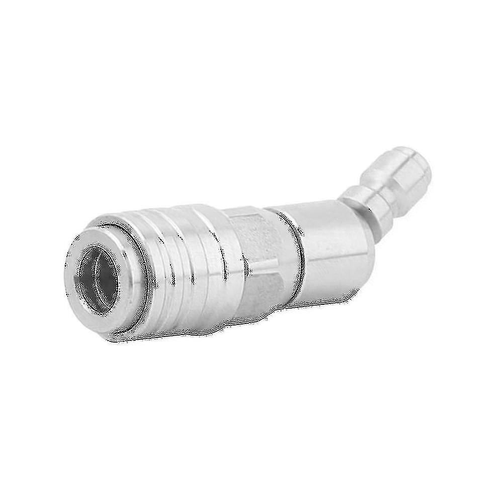 1/4inch Quick Plug Connector Pressure Washer Sewer Jetter Nozzle Rotating Self-locking Female Nozzl
