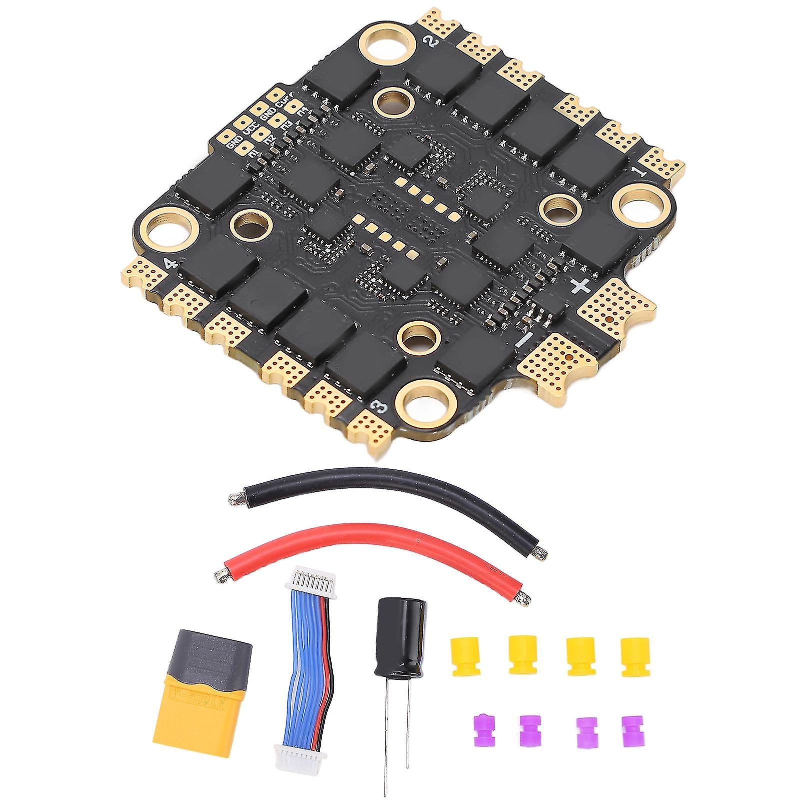 Hakrc 4 In 1 Esc 45a Electronic Speed Controller With Double Hole Spacing For Fpv Rc Drone