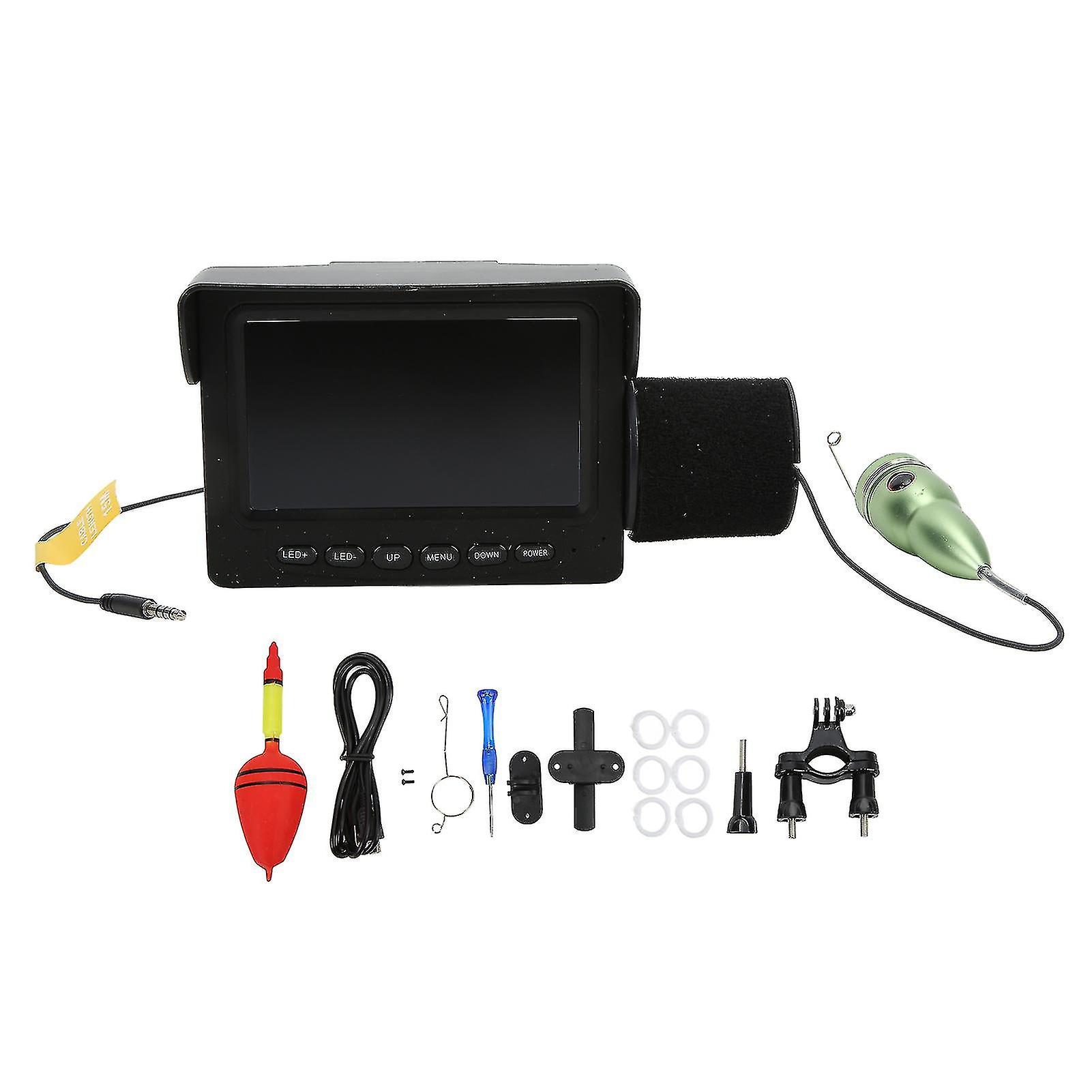 4.3In High Definition Fish Finder With 15m Cable Visual Fish Detector Underwater Fishing Camera