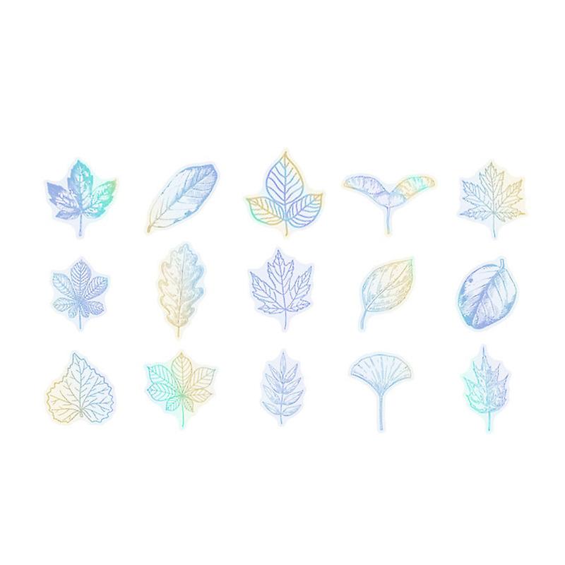 45pcs Holographic Stickers - Vintage Butterflies Magic Transparent Designs For Scrapbooking Bullet Journals Planners Phone Cases & More!