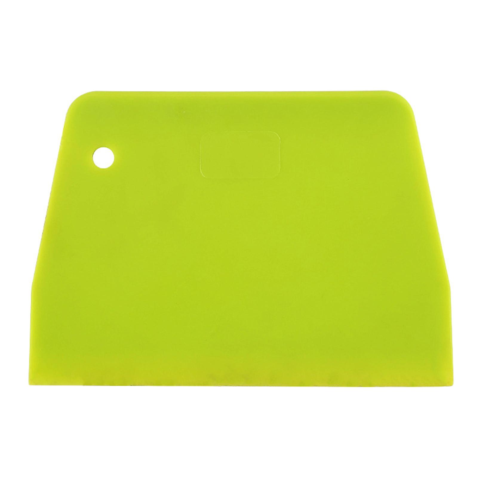 Trapezoidal Solid Color Scraper Sharp Thick Material Cake Scrapers For Home Kitchen Baking Tool