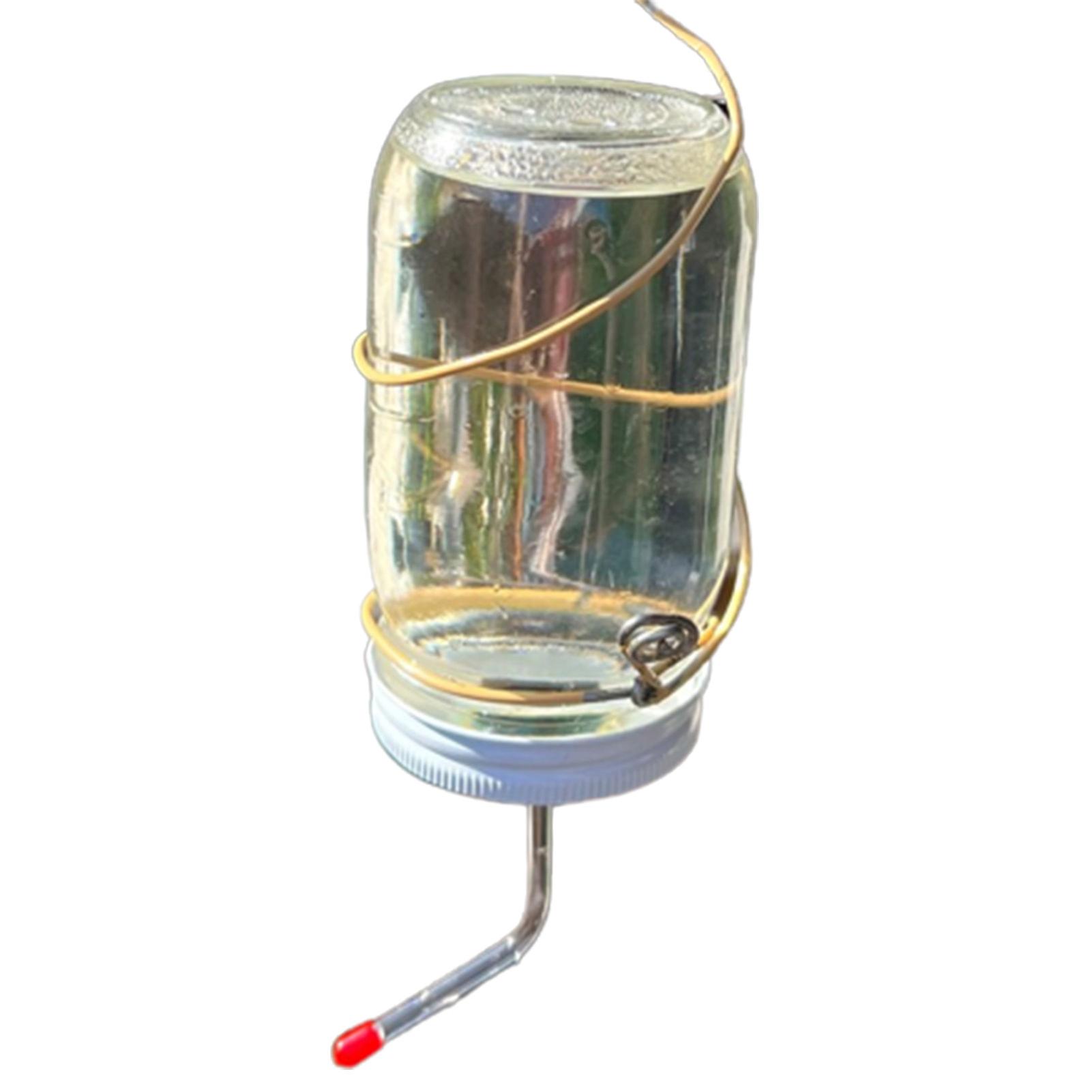 Hummingbird Feeder With Straw Large Capacity And Durable Feeder Suitable For Courtyard Outdoor Decoration